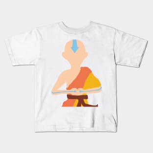 Aang silhouette Kids T-Shirt